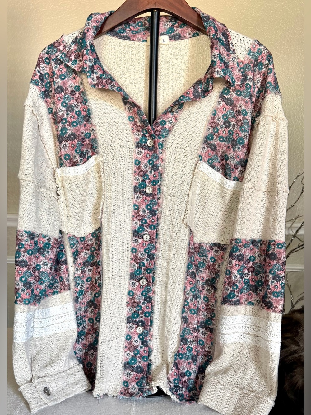 Pol relaxed fit jacket size small